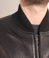 Bomber in pelle Nottingham