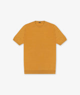 T-shirt in seta e cotone Capri