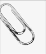 Fermasoldi a graffetta in argento Linea