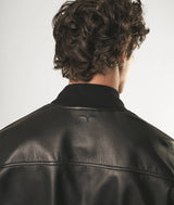 Bomber in pelle Nottingham