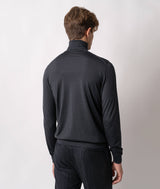 Maglione a collo alto in cashmere e seta Salisburgo