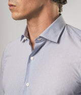 Camicia sartoriale in cotone Chamberi