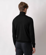 Maglione a collo alto in cashmere e seta Salisburgo