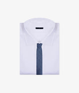 Cravatta in seta blu