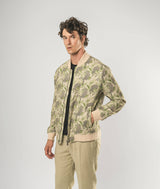 Bomber in lino Cheetah