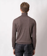 Maglione a collo alto in cashmere e seta Salisburgo