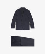 Abito monopetto in cashmere e lana Nairobi