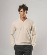 Maglione scollo a V in cashmere Stoccolma