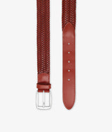 Cintura in pelle intrecciata