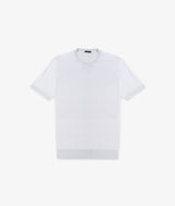 T-shirt in seta e cotone Capri