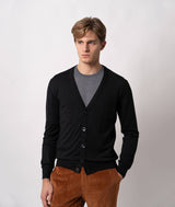 Cardigan in cashmere e seta Ulaan