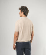 Polo in Lino e Cotone Saint Tropez