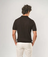 Polo in Lino e Cotone Saint Tropez