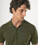 Polo in Lino e Cotone Saint Tropez