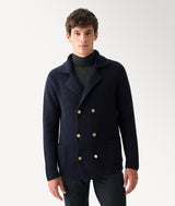 Cardigan Doppiopetto in Cashmere Davos