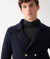 Cardigan Doppiopetto in Cashmere Davos