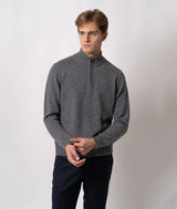 Maglione a mezza zip in cashmere Anversa