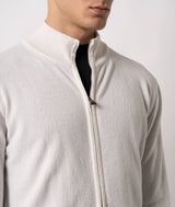 Cardigan full zip in cashmere Helsinki