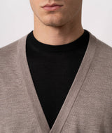 Cardigan in cashmere e seta Ulaan