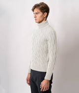 Maglione dolcevita in cashmere Lapponia