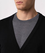 Cardigan in cashmere e seta Ulaan
