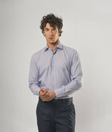Camicia sartoriale in cotone Chamberi