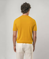 T-shirt in seta e cotone Capri