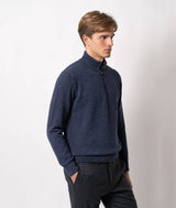 Maglione a mezza zip in cashmere Anversa