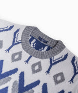 Maglione girocollo in cashmere Shetland