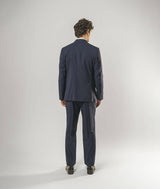 Abito monopetto in cashmere e lana Nairobi