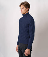 Maglione dolcevita in cashmere Lapponia