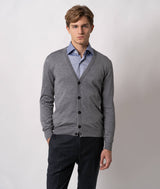 Cardigan in cashmere e seta Ulaan