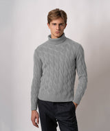 Maglione dolcevita in cashmere Lapponia
