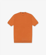 T-shirt in seta e cotone Capri