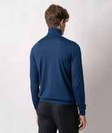 Maglione a collo alto in cashmere e seta Salisburgo