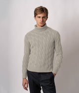 Maglione dolcevita in cashmere Lapponia