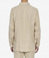 Camicia militare in lino Bloomsbury