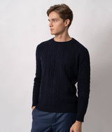 Maglione girocollo in cashmere Berna