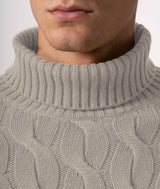 Maglione dolcevita in cashmere Lapponia