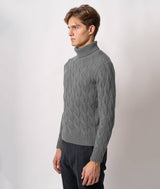 Maglione dolcevita in cashmere Lapponia