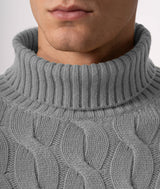 Maglione dolcevita in cashmere Lapponia