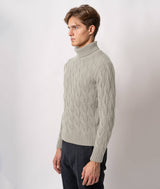 Maglione dolcevita in cashmere Lapponia