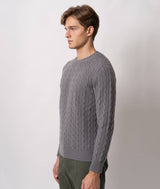 Maglione girocollo in cashmere Berna