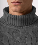 Maglione dolcevita in cashmere Lapponia