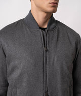 Bomber in cashmere Cervino